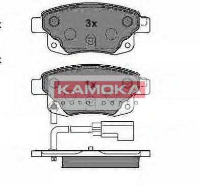 Гальмiвнi колодки дисковi FORD TRANSIT 06- RIDER арт. JQ1013860