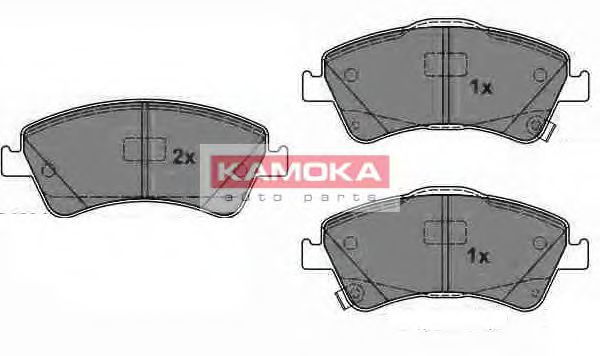 Гальмiвнi колодки дисковi TOYOTA AURIS 07-/COROLLA 07- ATE арт. JQ1018094