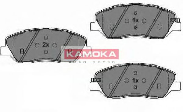 Гальмiвнi колодки дисковi HYUNDAI SANTA FE 05- ZIMMERMANN арт. JQ1018222