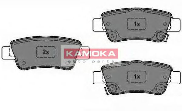 Гальмiвнi колодки дисковi HONDA CRV II/III 02- BLUEPRINT арт. JQ1018466