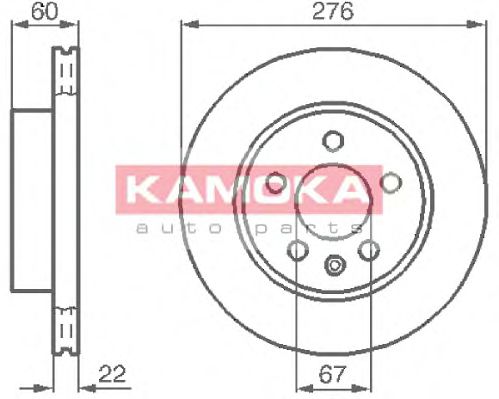 Гальмiвнi диски MB Vito (W638) 96- BREMBO арт. 1031720