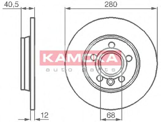 Гальмiвнi диски BOSCH арт. 1032024