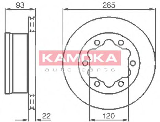 Гальмiвнi диски заднi MB Sprinter 408-416/VW LT 46 96- FEBIBILSTEIN арт. 103382