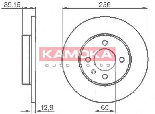 Гальмiвнi диски VW Caddy II/III/IV/Passat/Vento 1.4-2.0 88-04 RIDER арт. 103410