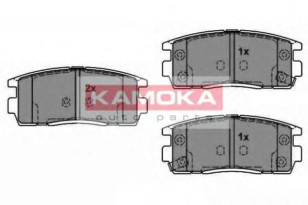 Гальмiвнi колодки дисковi MEYLE арт. JQ1018370