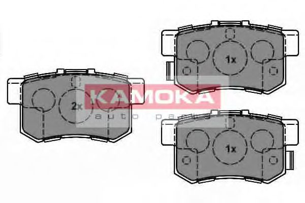 Гальмiвнi колодки дисковi HERTHBUSSJAKOPARTS арт. JQ1018538