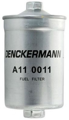 Фільтр паливний VW GOLF I, II 1.8, AUDI A6 1.8-2.8 94-97 (вир-во DENCKERMANN) MECAFILTER арт. A110011