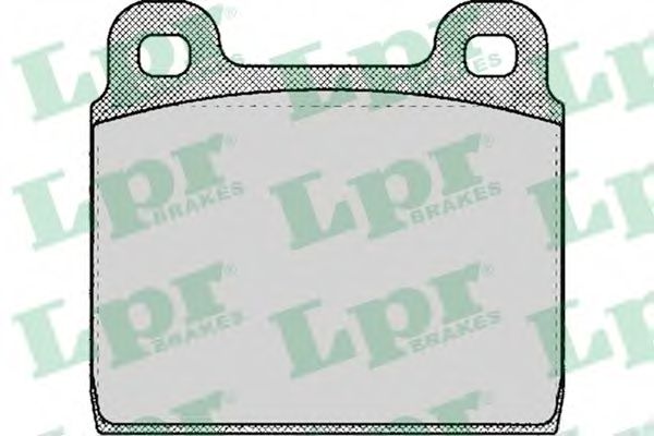 05P109  LPR - Гальмівні колодки до дисків  арт. 05P109