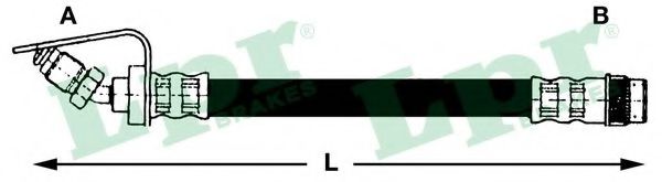 Шланг гальмівний гідравлічний