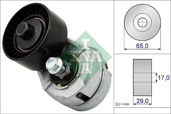 Натяжник ременя генератора MAGNETIMARELLI арт. 534010920