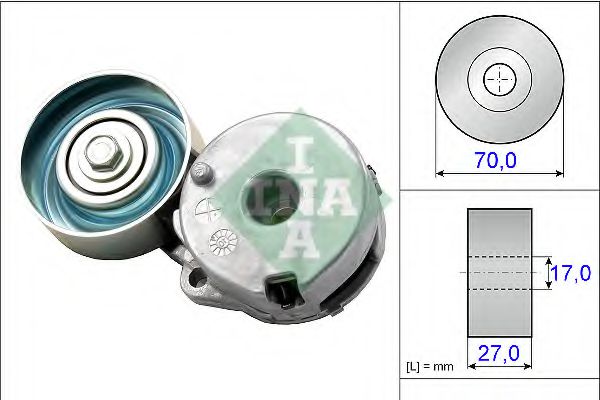 Натяжник ременя генератора SKF арт. 534044210