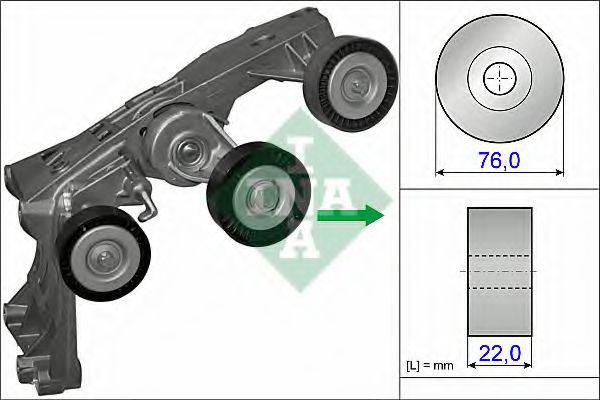 Натяжна планка SKF арт. 534043110