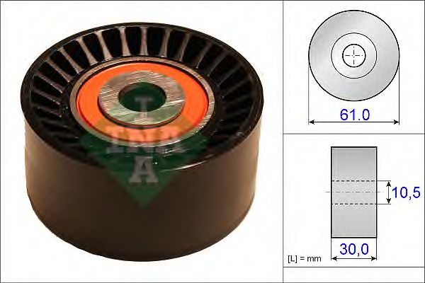 Паразитний / Провідний ролик, зубчастий ремінь SKF арт. 532062410