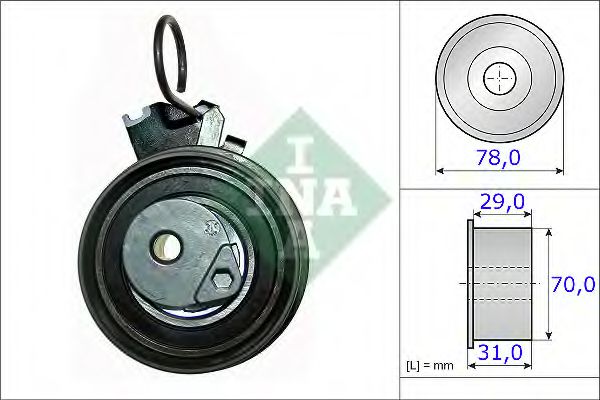 Шків натяжний SKF арт. 531053210