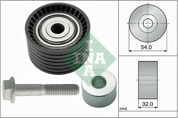 532 0654 10  INA - Обвідний ролик  !!! Заміна для 532 0446 10 FEBIBILSTEIN арт. 532065410