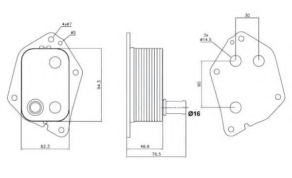 Р Р°РґС–Р°С‚РѕСЂ РѕС…РѕР»РѕРґР¶РµРЅРЅСЏ РјР°СЃС‚РёР»Р° AVAQUALITYCOOLING арт. 31159