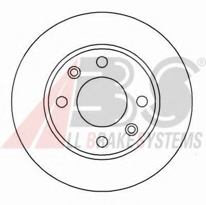 Гальмівний диск перед. 106/205/206/306/407 (90-13) BREMBO арт. 15880