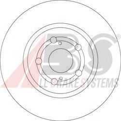 Гальмiвнi диски BREMBO арт. 17510