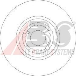 Гальмівний диск пер. Avensis 03-08 BREMBO арт. 17511