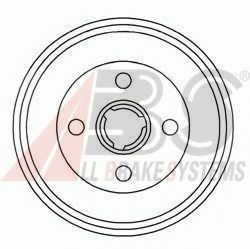 Гальмiвнi барабани BOSCH арт. 2326S