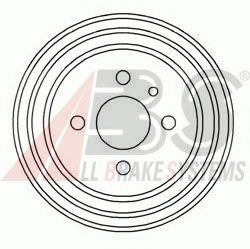 Гальмiвнi барабани BREMBO арт. 2373S