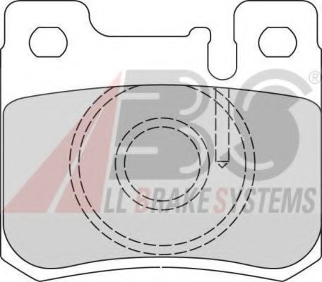 Гальмiвнi колодки дисковi BREMBO арт. 364982