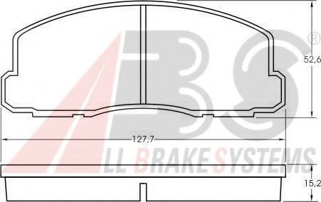 Гальмiвнi колодки дисковi BLUEPRINT арт. 36508