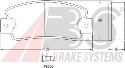 Гальмiвнi колодки дисковi BREMBO арт. 36518