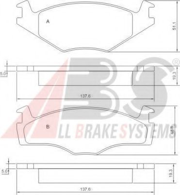 Гальмiвнi колодки дисковi BREMBO арт. 36536