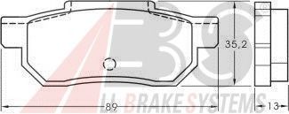 Гальмiвнi колодки дисковi JAPANPARTS арт. 36619