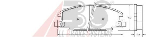 Гальмiвнi колодки дисковi BREMBO арт. 36632