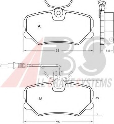 Гальмiвнi колодки дисковi FRICTION MASTER арт. 36651