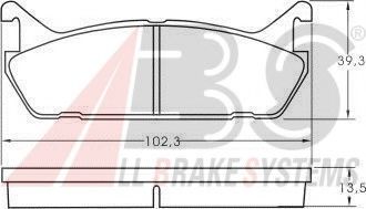 Гальмiвнi колодки дисковi BOSCH арт. 36723