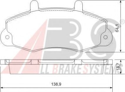 Гальмiвнi колодки дисковi BREMBO арт. 36775