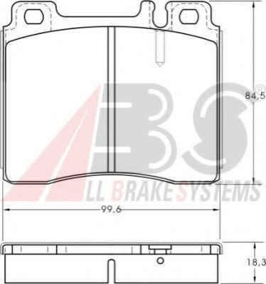 Гальмiвнi колодки дисковi BOSCH арт. 36825