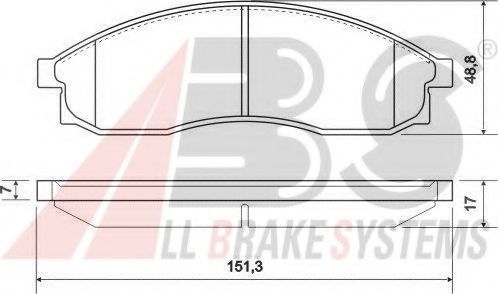 Гальмiвнi колодки дисковi JAPANPARTS арт. 36862