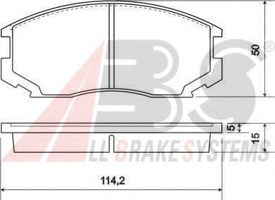 Гальмiвнi колодки дисковi TOKO CARS арт. 36865