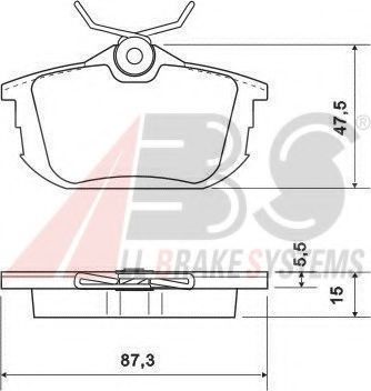 Гальмiвнi колодки дисковi JAPANPARTS арт. 36950