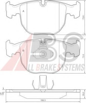 Гальмiвнi колодки дисковi BREMBO арт. 36961