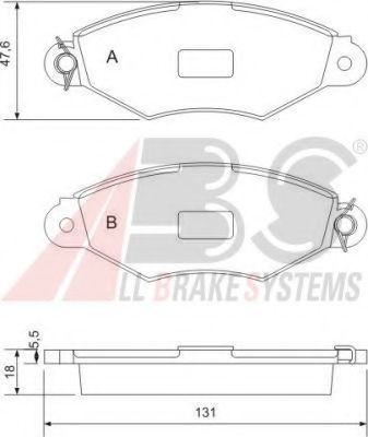 Гальмiвнi колодки дисковi BREMBO арт. 37040