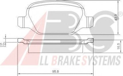 Гальмiвнi колодки дисковi BREMBO арт. 37184