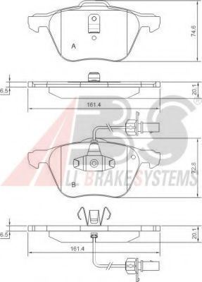 Гальмiвнi колодки дисковi BOSCH арт. 37240