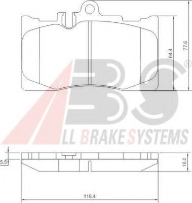 Гальмiвнi колодки дисковi JAPANPARTS арт. 37261