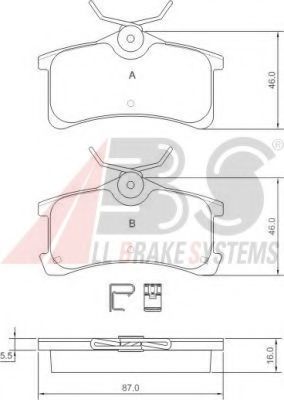 Гальмiвнi колодки дисковi BREMBO арт. 37270