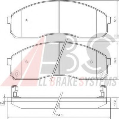 Гальмiвнi колодки дисковi JAPANPARTS арт. 37275