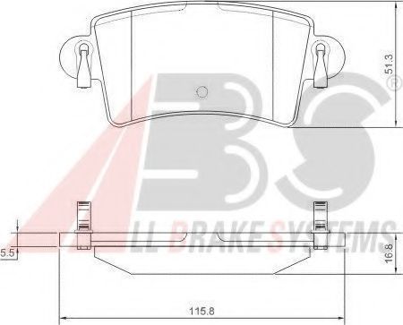 Гальмівні колодки зад. Master (02-13) BLUEPRINT арт. 37289