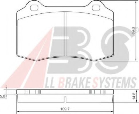 Гальмiвнi колодки дисковi BREMBO арт. 37388