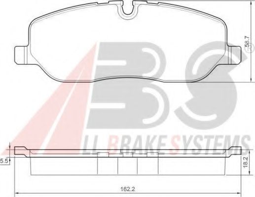 Гальмiвнi колодки дисковi TOKO CARS арт. 37501