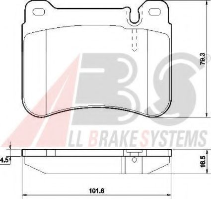 Гальмiвнi колодки дисковi BOSCH арт. 37506