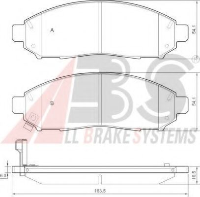 Гальмiвнi колодки дисковi TOKO CARS арт. 37518